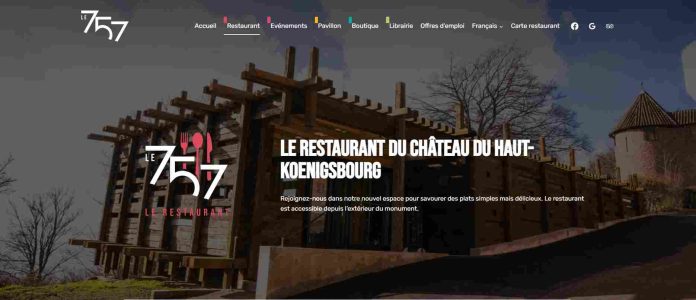 le restaurant du 757 au Haut Koenigsbourg